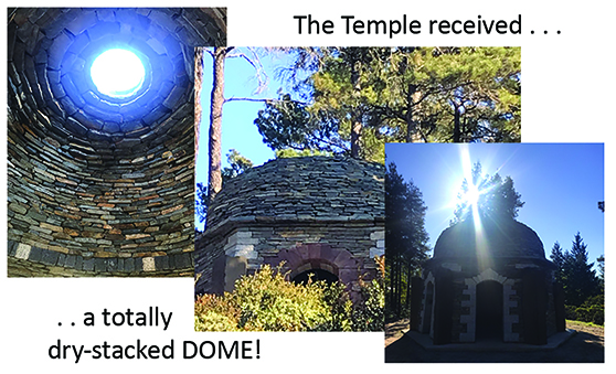 Temple dome. 